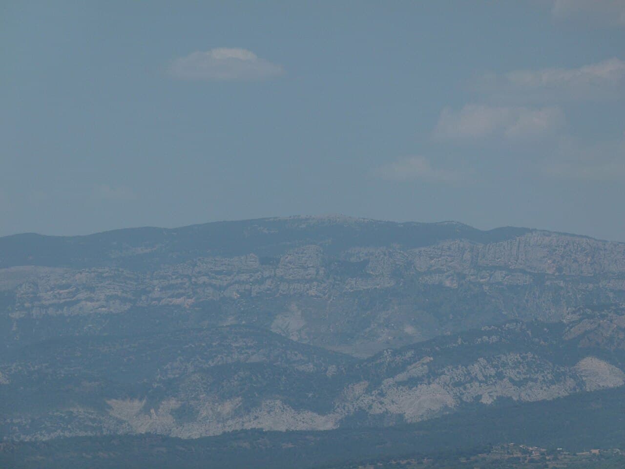 Pere López Brosa - Cap de Boumort - vist des del coll de Comiols