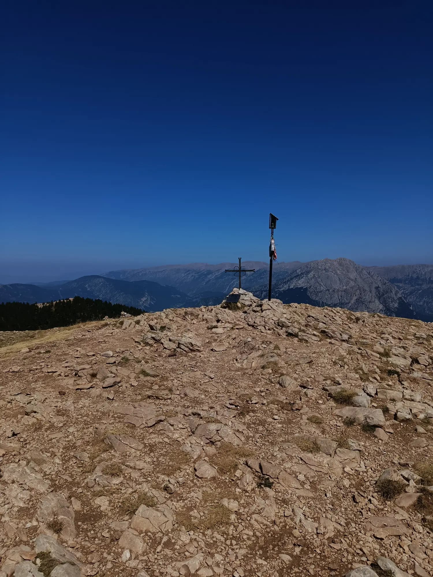 Cap de la Gallina Pelada des de la Font Freda