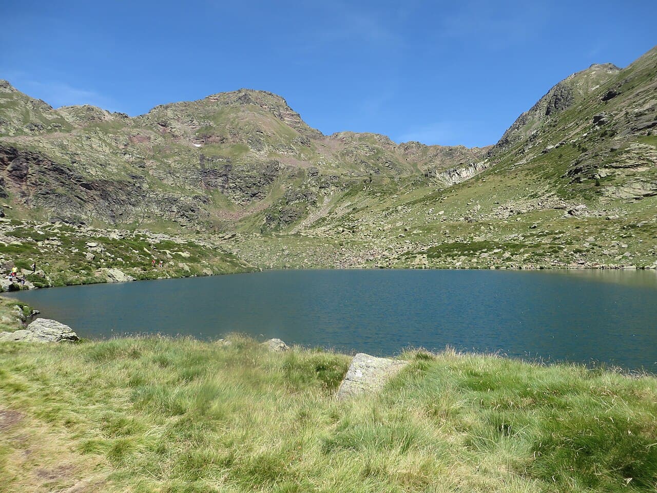 DrTW - De berg "Pic de Tristaina" op de Frans-Andorese grens in der Pyreneeen
