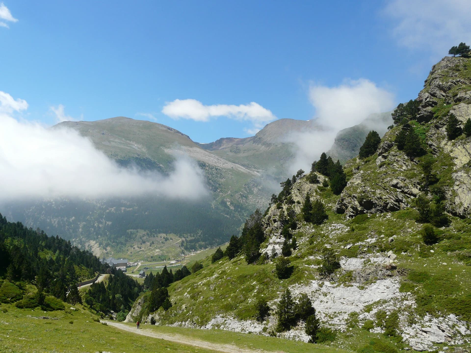 Puigmal des del Santuari de Núria
