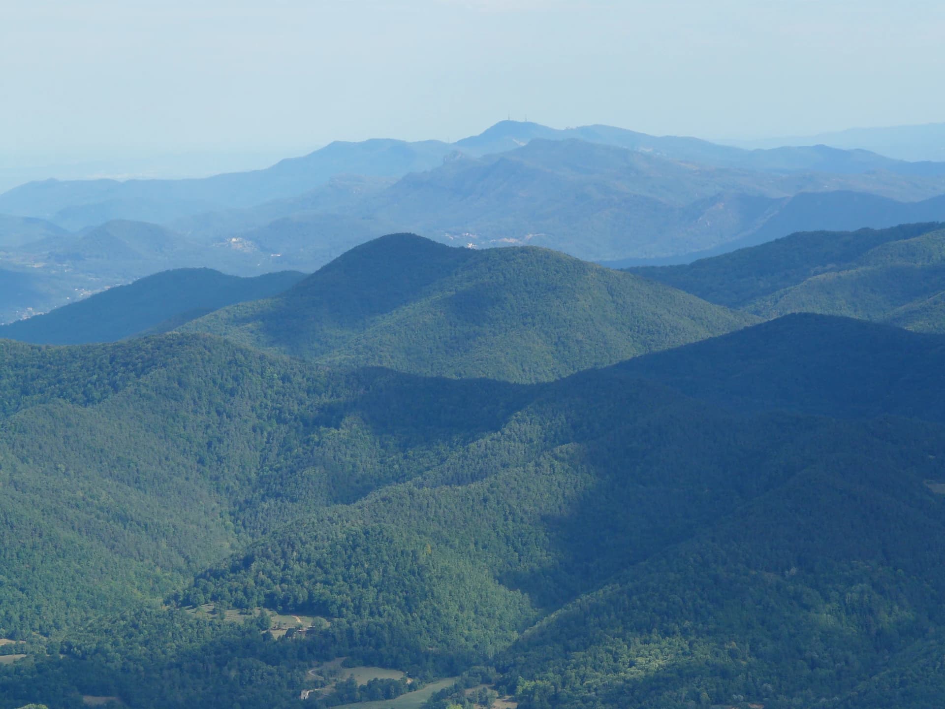 Puigsou (Rocacorba) des de Canet d'Adri