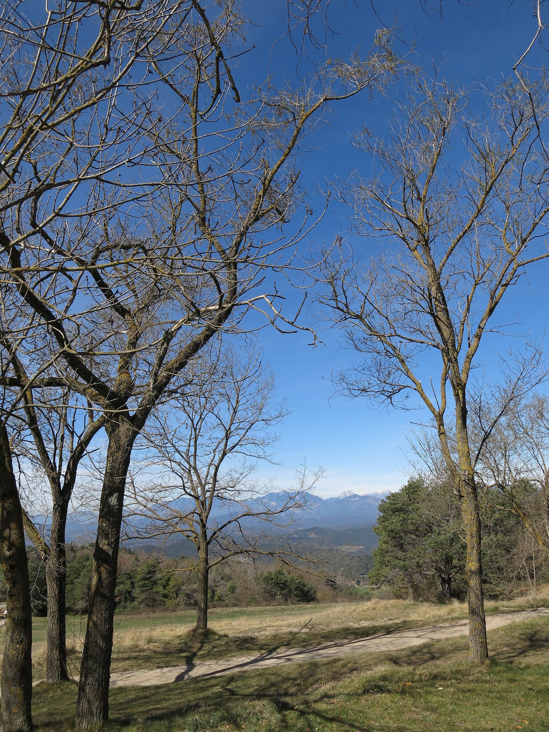 Enric - Els Munts, amb el Pedraforca al fons