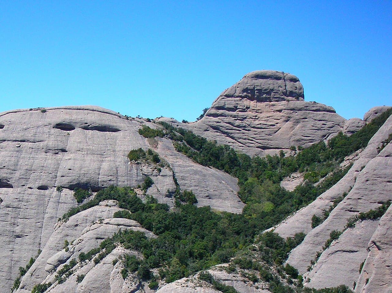 Pere Ramon - Roca Plana dels Llamps, Montserrat, Catalunya
