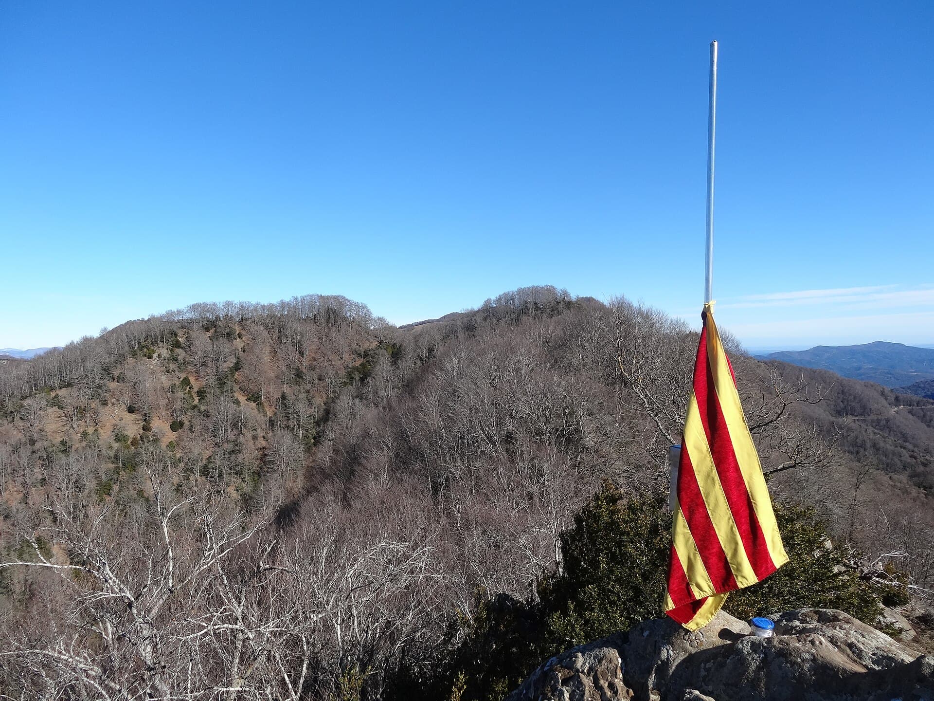 EliziR - La serra de Curull des del Pic de l'Àliga