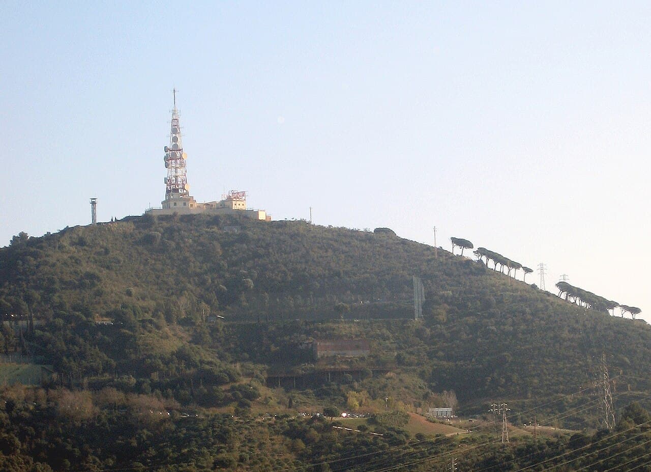 Till F. Teenck - The mountain Sant Pere Màrtir in the Serra de Collserola (Catalonia, Spain).