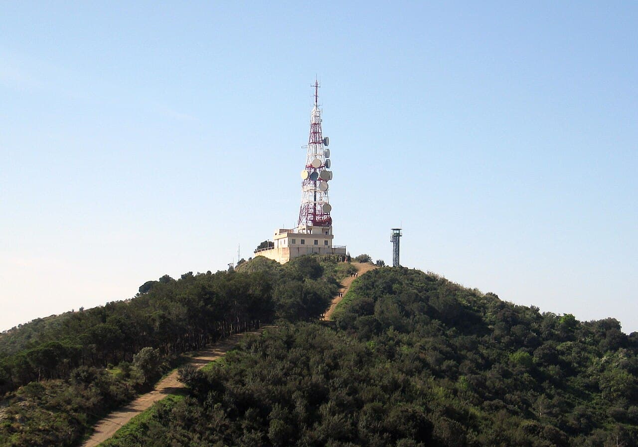 Till F. Teenck - The mountain Sant Pere Màrtir in the Serra de Collserola (Catalonia, Spain).