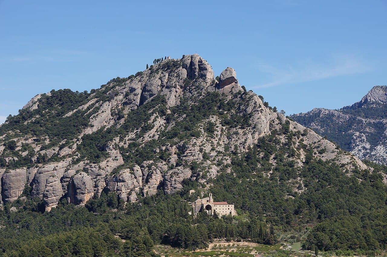 DagafeSQV - Muntanya de Santa Bàrbara, a mountain in Horta de Sant Joan, Terra Alta, Catalonia